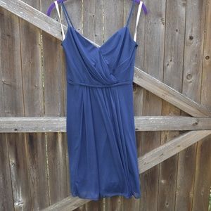 David’s Bridal Marine Blue Dress - Size 4